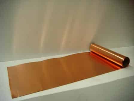 Roll of Copper used for Shims