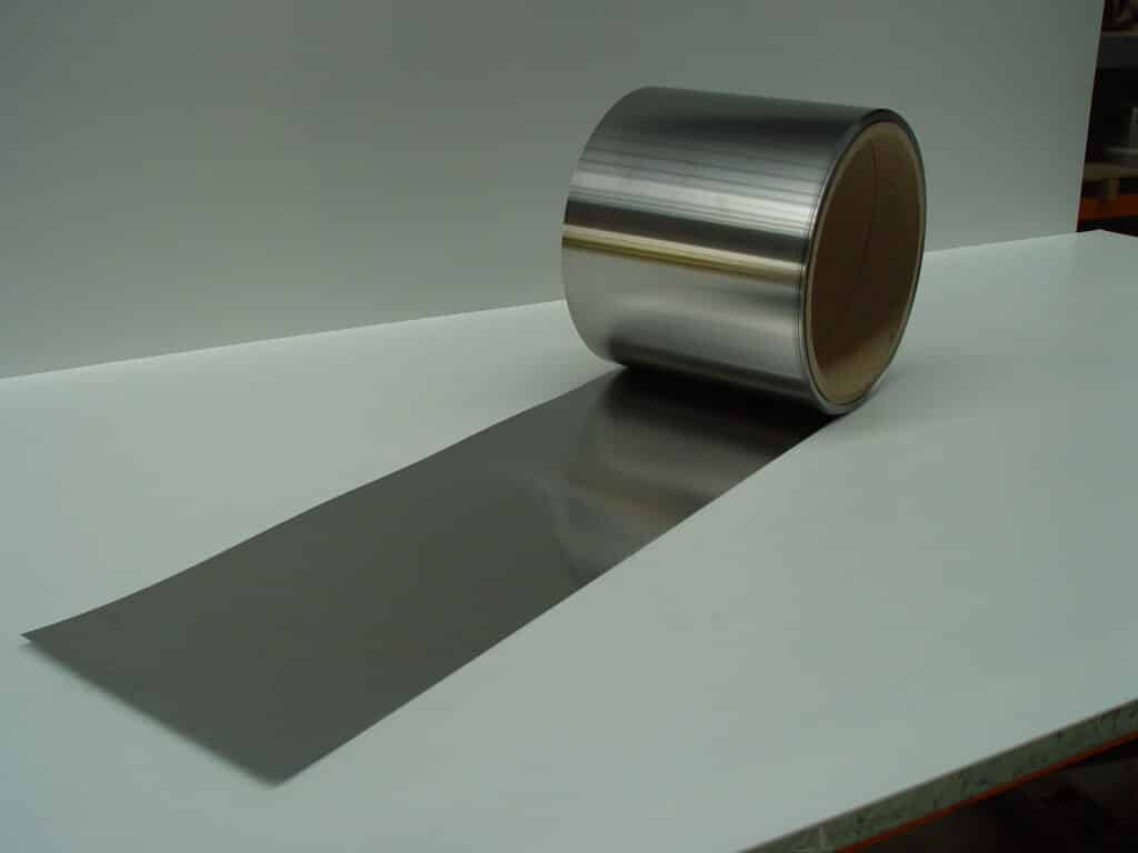 mild steel shim roll