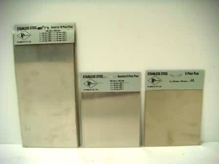 Stainless Steel available in Shim Packets
