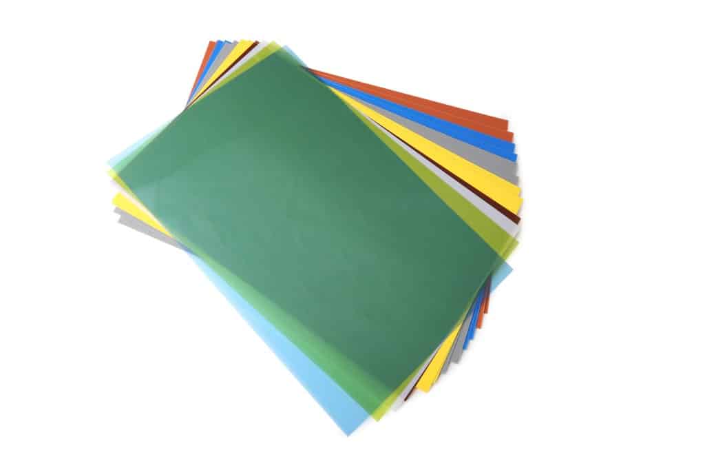 A collection of plastic shims