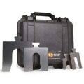 Box of slotted shims for industrial use