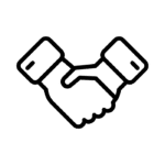 Shaking hands icon Shaking hands icon