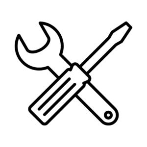 Spanner and screwdriver icon