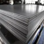Stack of precision metal shim sheets